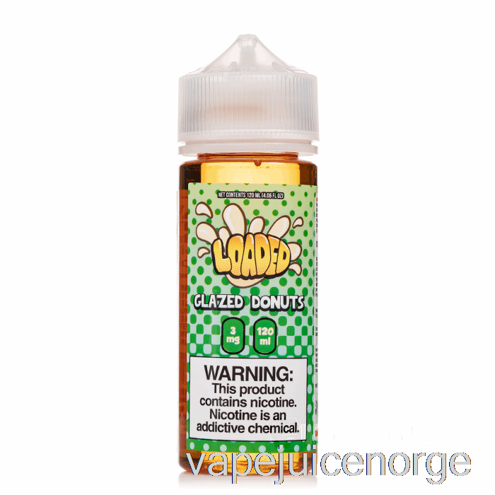 Vape Juice Glasert Smultring - Lastet E-væske - Hensynsløs - 120ml 6mg